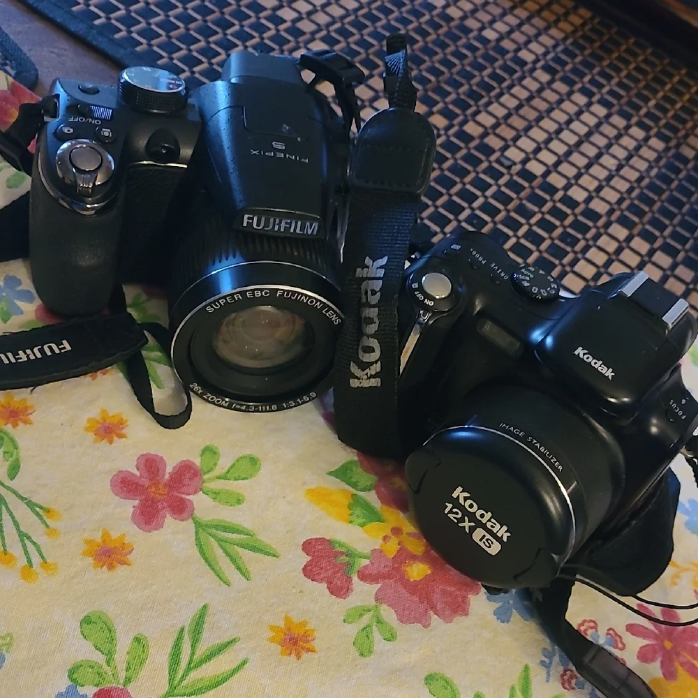 Fujifilm And Kodak Black Digital Cameras